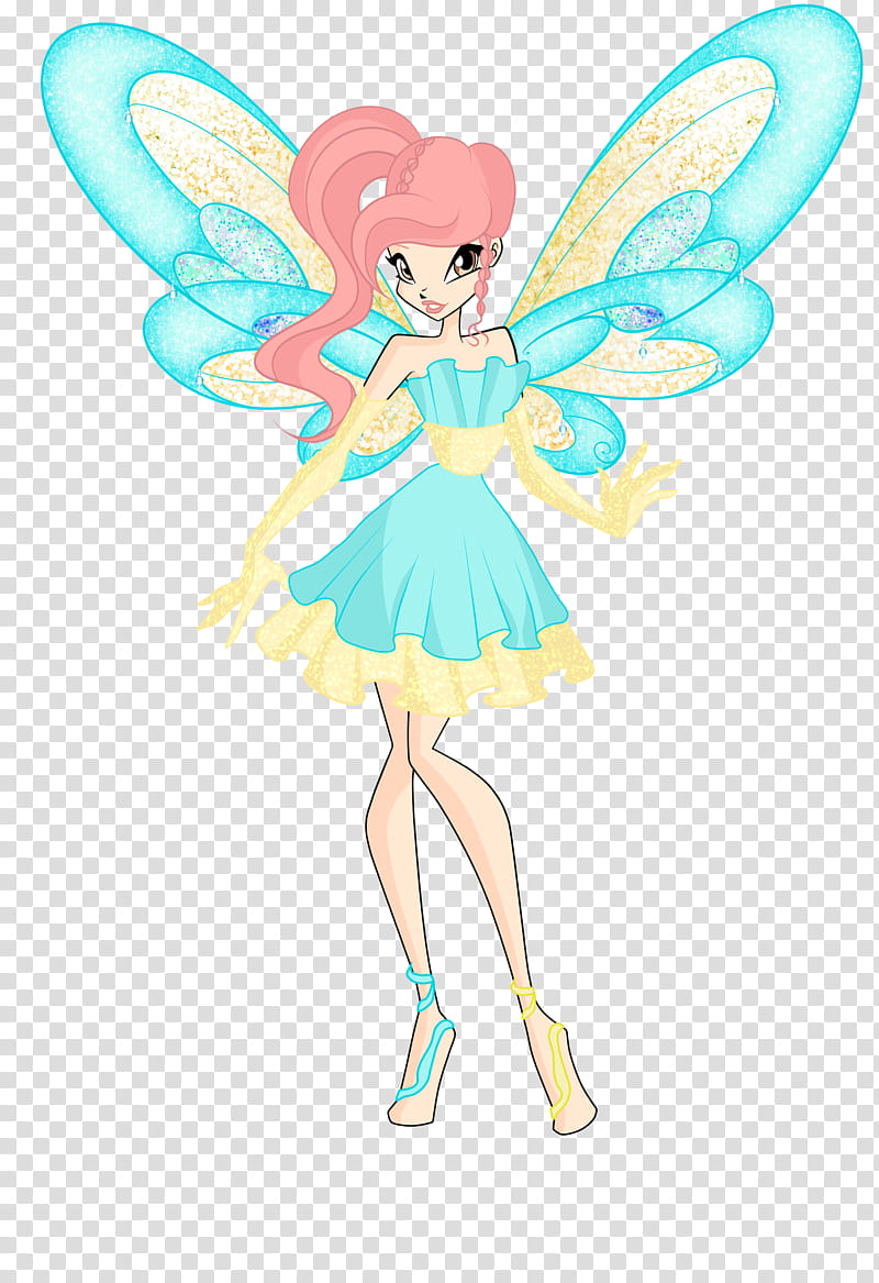 Butterfly Flower, Fairy, Insect, Concept, Costume Design, Winx Club, Wing, Pollinator transparent background PNG clipart