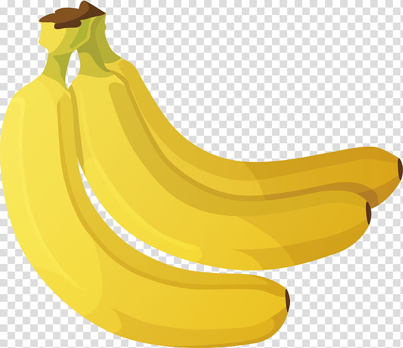Banana, Vegetarian Cuisine, Fruit, Cashew, Food, Nut, Banana Family, Yellow transparent background PNG clipart