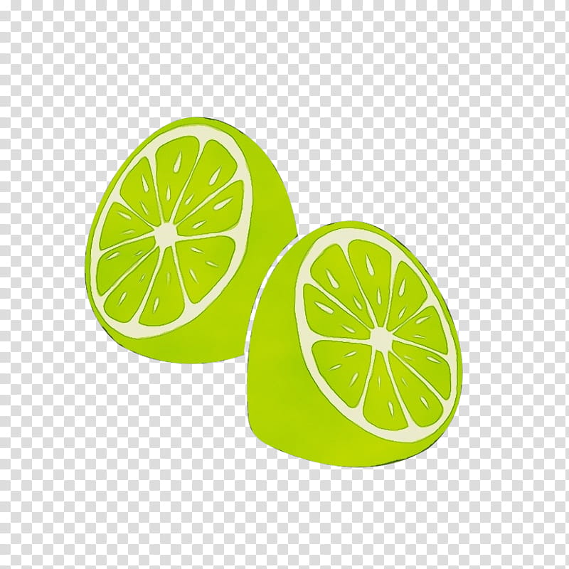 citrus lime green key lime lemon, Watercolor, Paint, Wet Ink, Persian Lime, Sweet Lemon, Fruit, Yellow transparent background PNG clipart