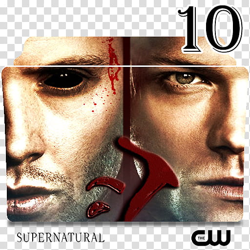Supernatural series and season folder icons, Supernatural S ( transparent background PNG clipart