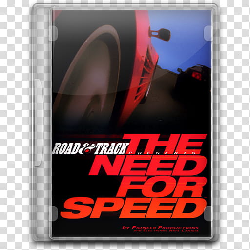 DVD Plastic Case Icon, The Need for Speed US transparent background PNG clipart