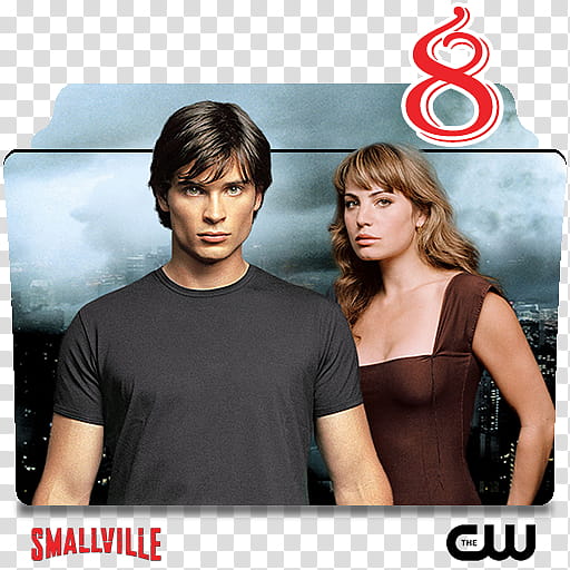 Smallville series and season folder icons, Smallville S ( transparent background PNG clipart
