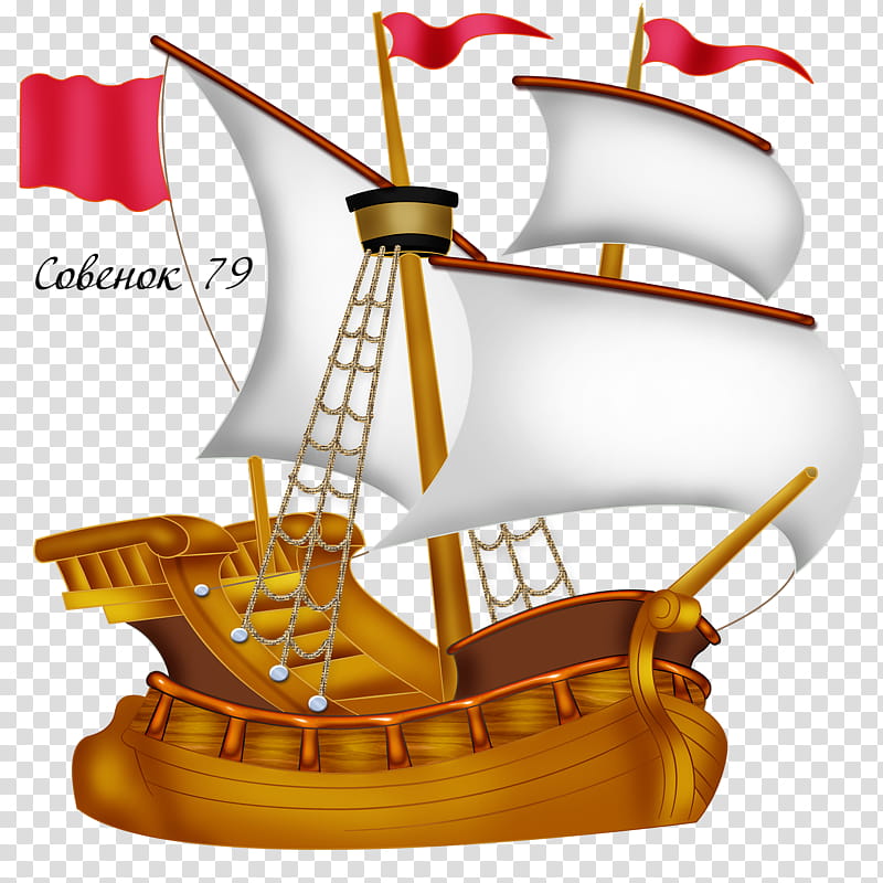 Columbus Day, Caravel, Ship, Cartoon, Galleon, Dromon, Ship Of The Line, Painting transparent background PNG clipart