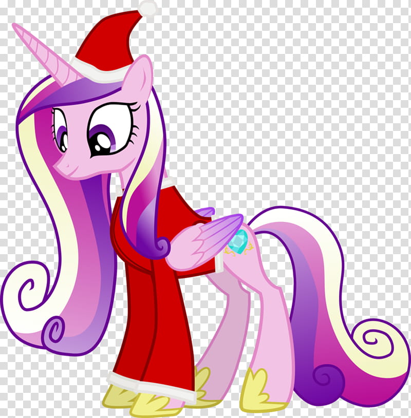 Cadence (Christmas), purple My Little Pony character illustration transparent background PNG clipart