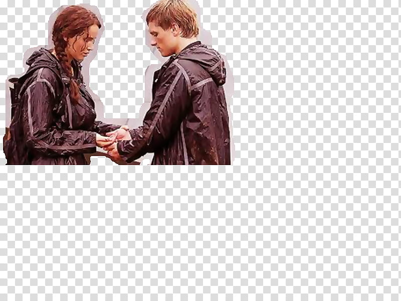 Kattniss y Peeta transparent background PNG clipart