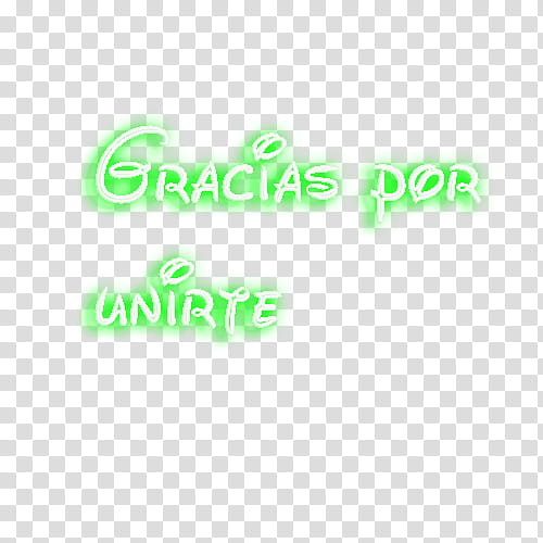 Texto Gracias por unirte transparent background PNG clipart