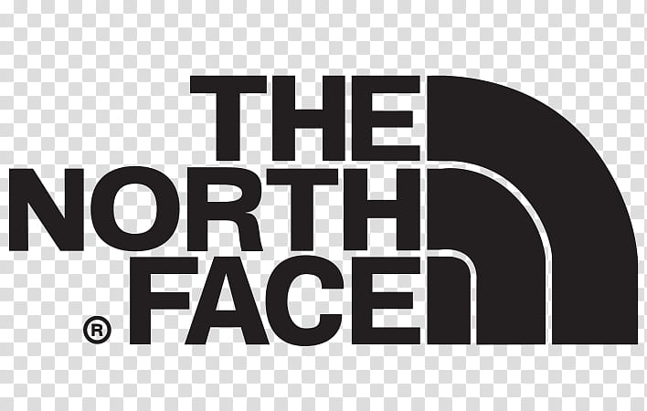 north face black logo