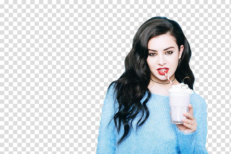 Charli xcx transparent background PNG clipart