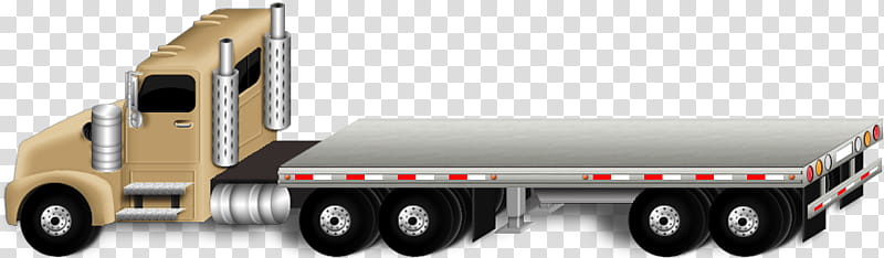 gold and gray flatbed truck illustration transparent background PNG clipart