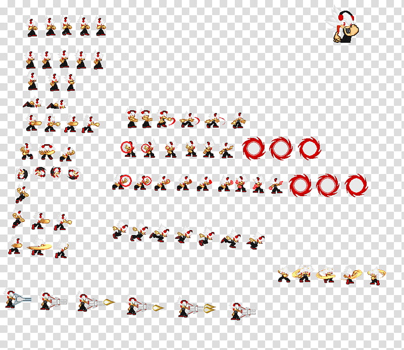 New Roxas sprite sheet and roxas new look transparent background PNG ...