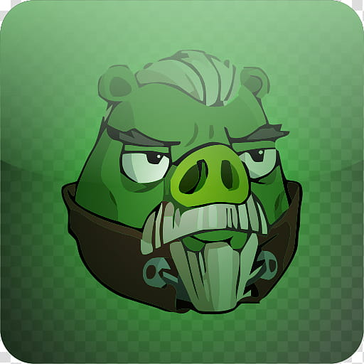 Angry Birds Style Icons, Count Dooku transparent background PNG clipart