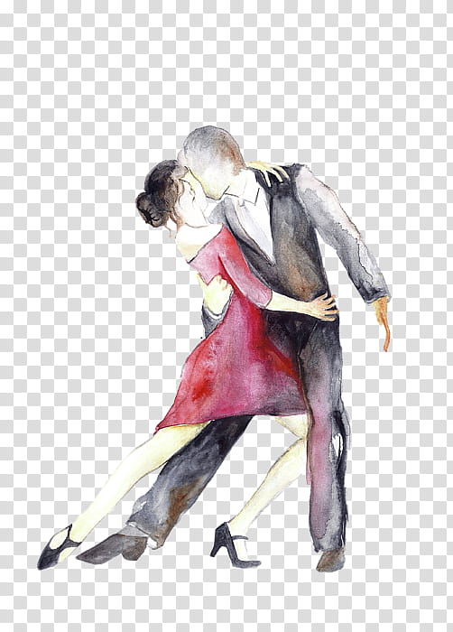 tango dance costume design performing arts drawing, Latin Dance transparent background PNG clipart