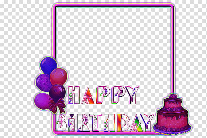 Happy Birthday Frames, Birthday
, Frames, Happy Birthday
, Childbirth, Beauty, Rectangle, Purple transparent background PNG clipart