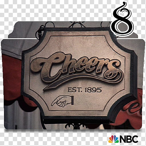 Cheers series and season folder icons, Cheers S ( transparent background PNG clipart