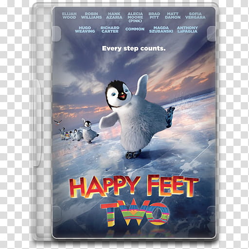 Movie Icon , Happy Feet Two, Happy Feet Two movie case transparent background PNG clipart