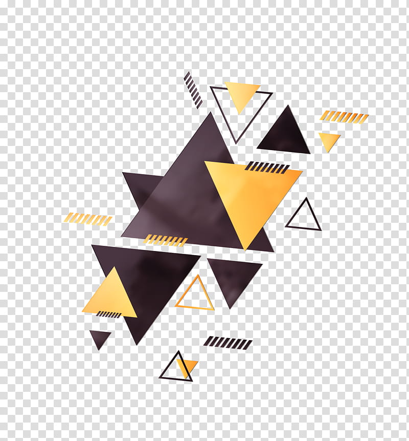 Black Triangle, Logo, Trigonometry, Shape, Poster, Rectangle, Yellow, Line transparent background PNG clipart