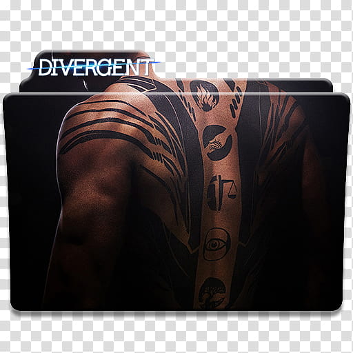 Divergent Movie icons,  transparent background PNG clipart