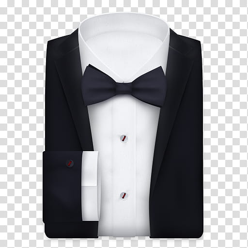 Executive, black suit jacket and black bow tie transparent background PNG clipart