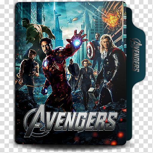 Marvel Cinematic Universe Phase  Folder Icon , Marvels The Avengers transparent background PNG clipart