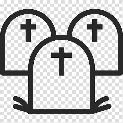 Cross Symbol, Cemetery, Grave, Headstone, Memorial, Funeral, Line, Sign transparent background PNG clipart