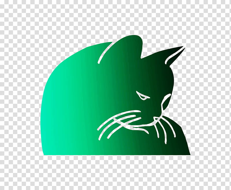 Cats, Whiskers, Logo, Computer, Green, Headgear, Small To Mediumsized Cats, Cap transparent background PNG clipart