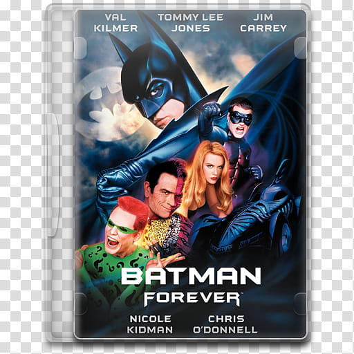 Movie Icon , Batman Forever, Batman Forever DVD case transparent background PNG clipart