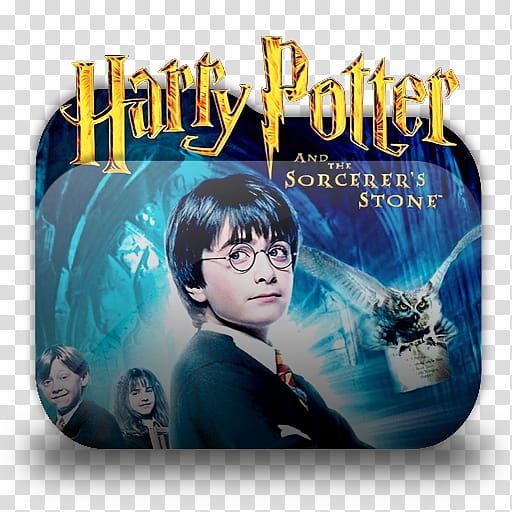 Harry Potter Movies Collection  , -hpsorcersstone icon transparent background PNG clipart
