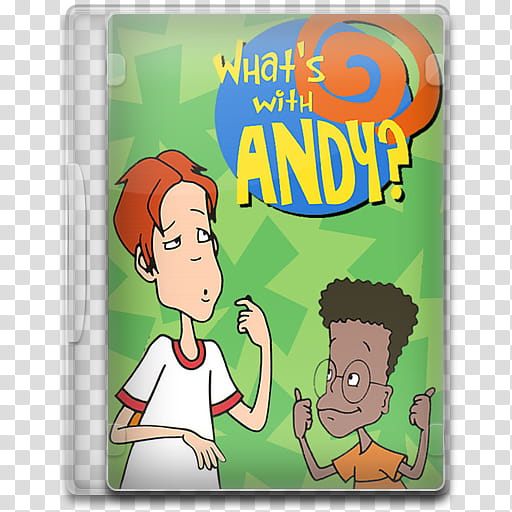 TV Show Icon Mega , What's with Andy transparent background PNG clipart