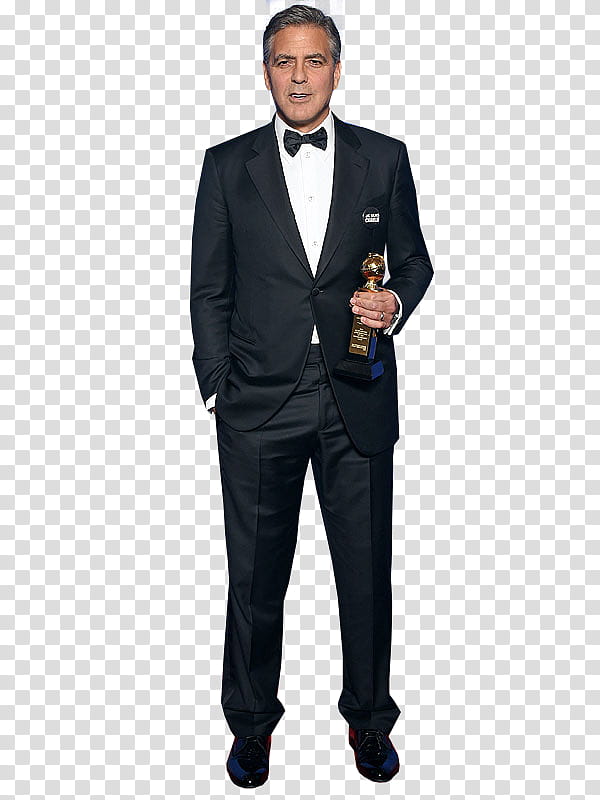 George Clooney transparent background PNG clipart