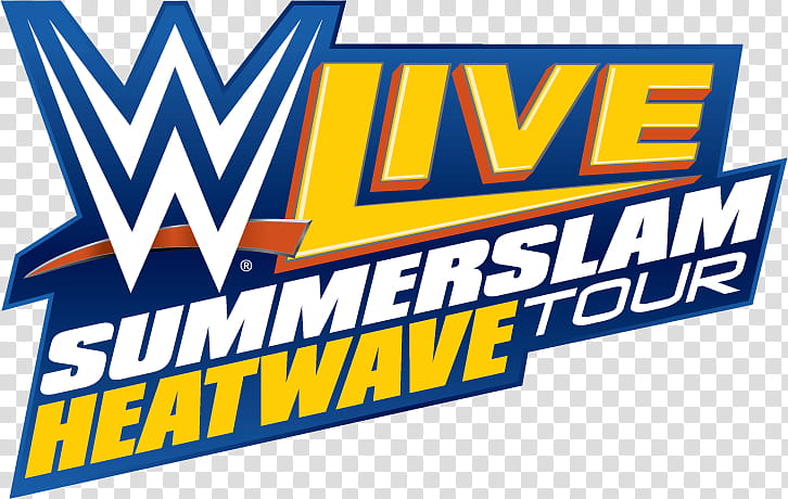 WWE Live Summerslam Heatwave Tour Logo transparent background PNG clipart