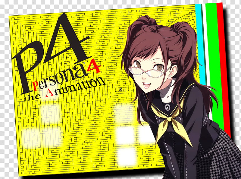 Persona  the Animation Characters Deluxe, Persona The Animation poster transparent background PNG clipart