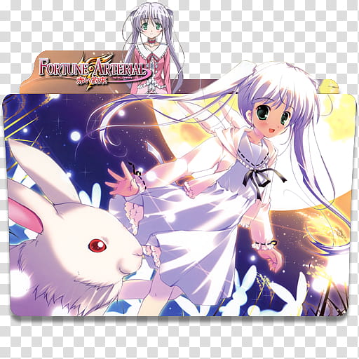 Anime Icon Pack , Fortune Arterial  transparent background PNG clipart