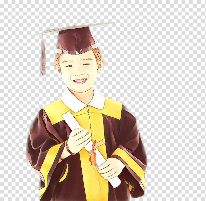 Graduation, Academician, Academic Dress, Doctor Of Philosophy, Graduation Ceremony, Yellow, Academic Degree, Clothing transparent background PNG clipart