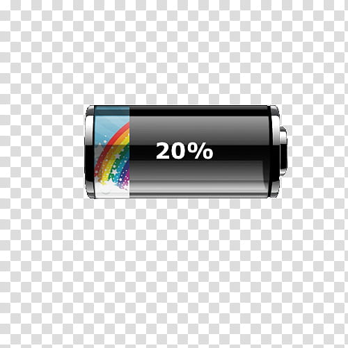 battery percentage at % transparent background PNG clipart