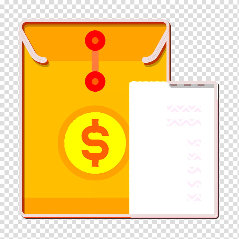 Bill icon Bill And Payment icon Contract icon, Yellow, Sign, Rectangle, Symbol, Square transparent background PNG clipart