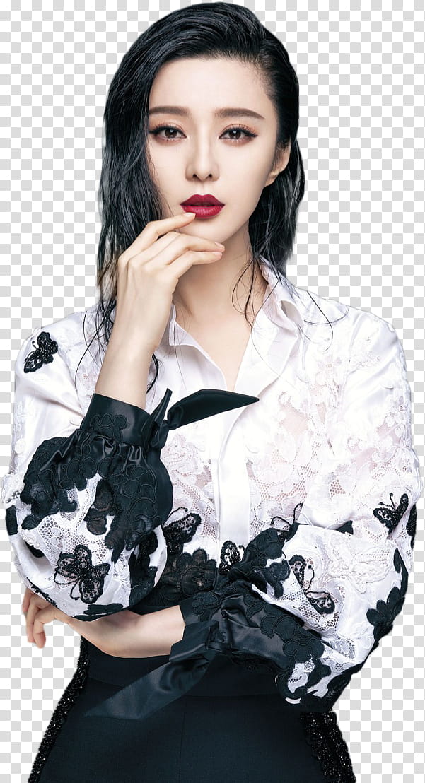 Fan Bingbing VOGUE transparent background PNG clipart