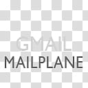 Gill Sans Text Dock Icons, Mailplane, Gmail Mailplane transparent background PNG clipart