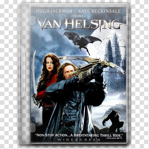 DVD  Van Helsing, Van Helsing  transparent background PNG clipart