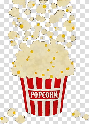 Popcorn, Watercolor, Paint, Wet Ink, Popcorn Makers, Drawing, Kettle Corn, Microwave Popcorn transparent background PNG clipart thumbnail