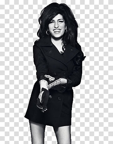 Famosos, Amy Winehouse transparent background PNG clipart