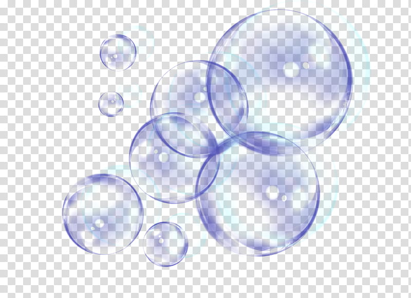 Bubbles, several bubbles transparent background PNG clipart