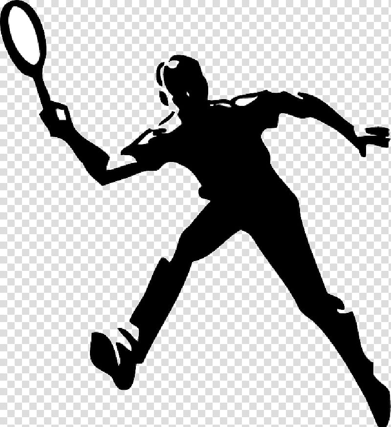Badminton, Tennis, Racket, Tennis Balls, Tennis Player, Sports, Badminton Racquet, Silhouette transparent background PNG clipart