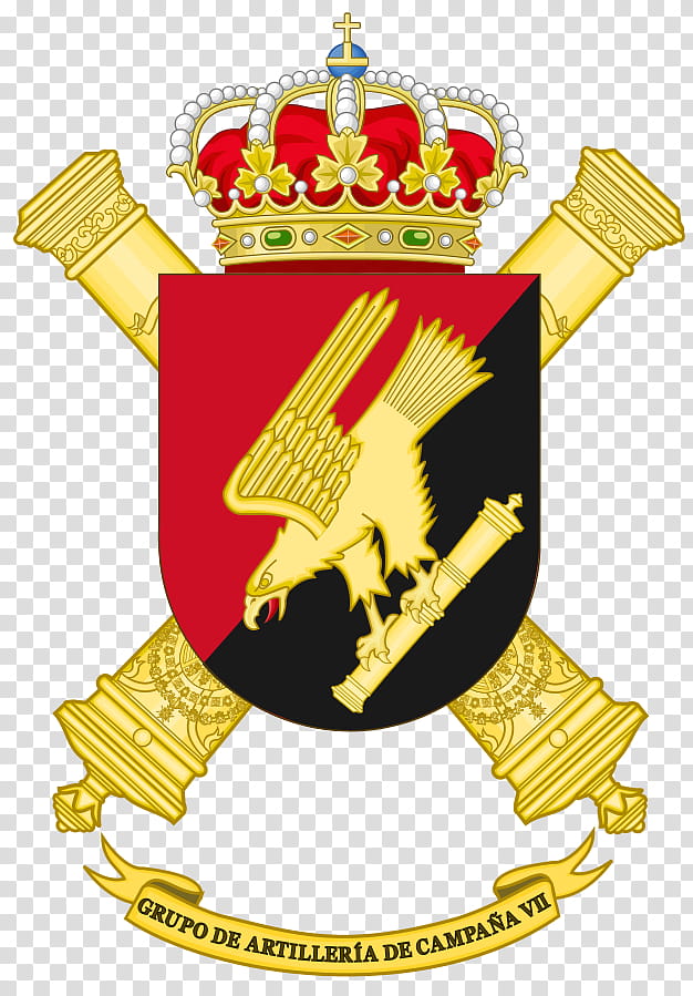Army, Coat Of Arms, Artillery, Military, Field Artillery, Crest, Spanish Army, Regiment transparent background PNG clipart
