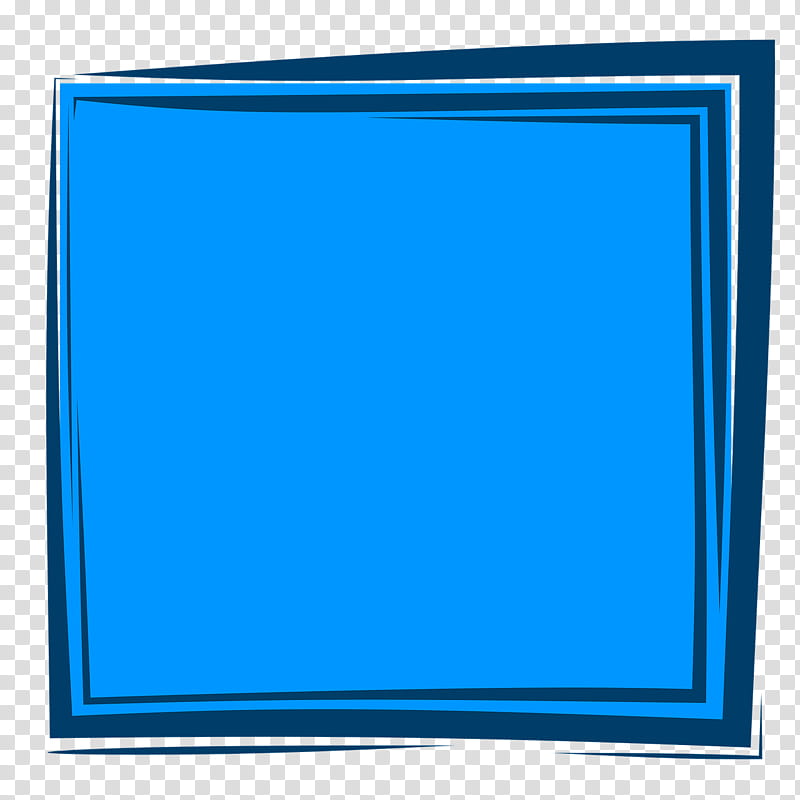Blue Pattern Frame Frames Pattern Wood Frame Film Frame Cornice Rectangle Electric Blue Square Transparent Background Png Clipart Hiclipart