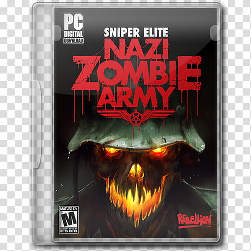 Game Icons , Sniper-Elite-Nazi-Zombie-Army transparent background PNG clipart