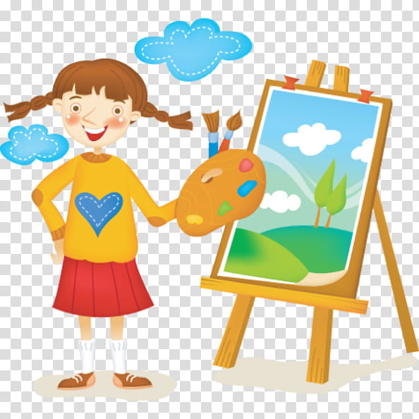 Easel, Painting, Drawing, Palette, Paint Brushes, School
, Cartoon, Art School transparent background PNG clipart