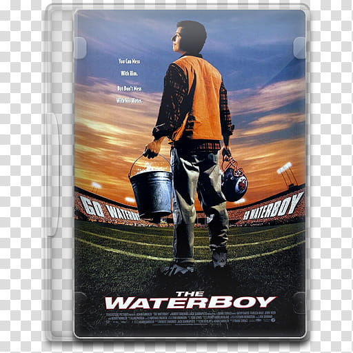 Movie Icon , The Waterboy, The Waterboy DVD case transparent background PNG clipart