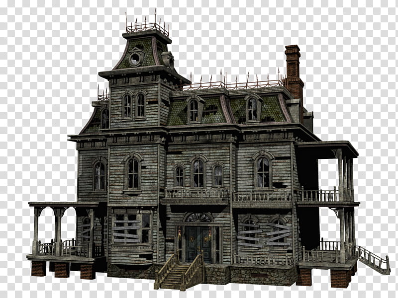 Haunted House , haunted house illustration transparent background PNG clipart