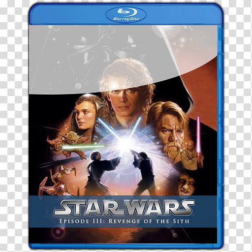 Bluray  Star Wars Episode  Revenge of the, Star Wars Episode III Revenge Of The Sith  icon transparent background PNG clipart