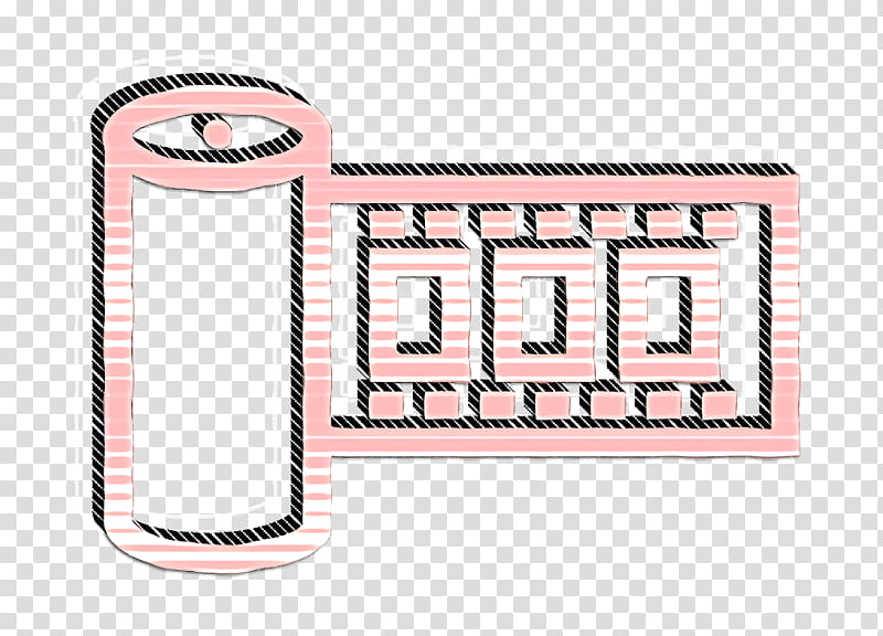 camera icon equipment icon film icon, Icon, Icon, Icon, Text, Pink, Line, Rectangle transparent background PNG clipart